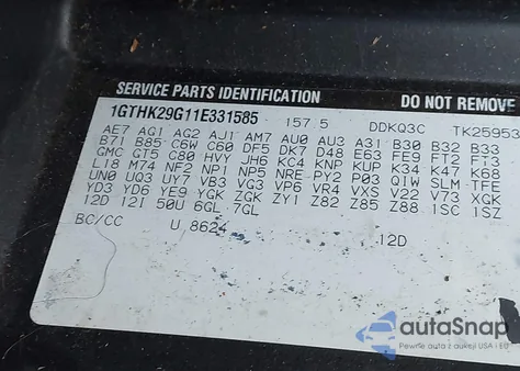 2001 GMC Sierra 2500Hd Sle from USA, damaged, VIN 1GTHK29G11E331585